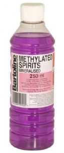 250ml Methylated Spirits (click for enlarged image)